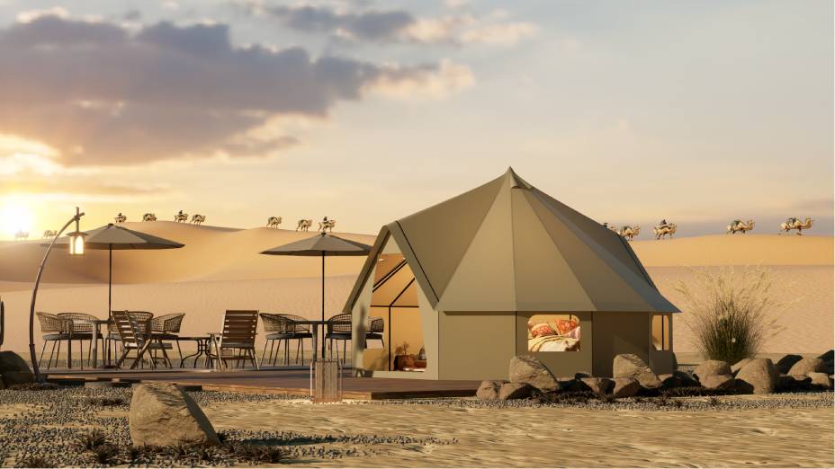 沙河口区露营酒店帐篷厂家